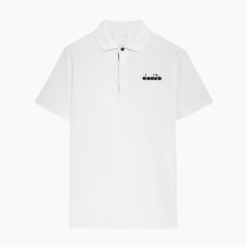 Pánske tenisové polo tričko Diadora Statement white 102.176856