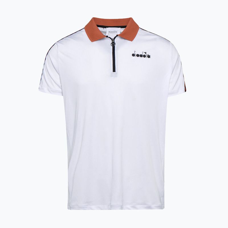 Pánske tenisové polo tričko Diadora Challenge white 102.176853