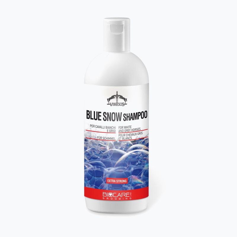 Veredus Bluesnow šampón pre kone so svetlou srsťou 500 ml BSSH05