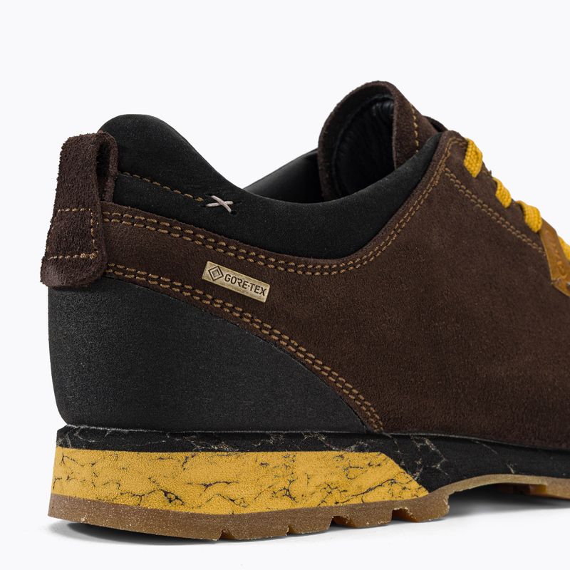Pánske trekingové topánky AKU Bellamont III Suede GTX hnedo-žlté 54.3-222-7 9
