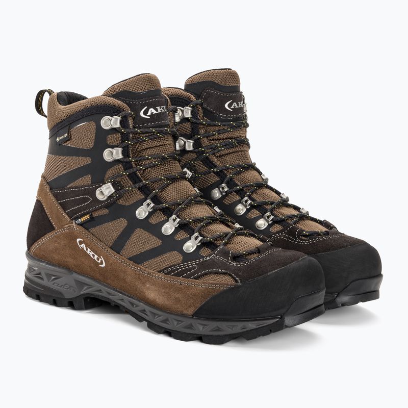 AKU Trekker Pro GTX brown/black pánske trekové topánky 4