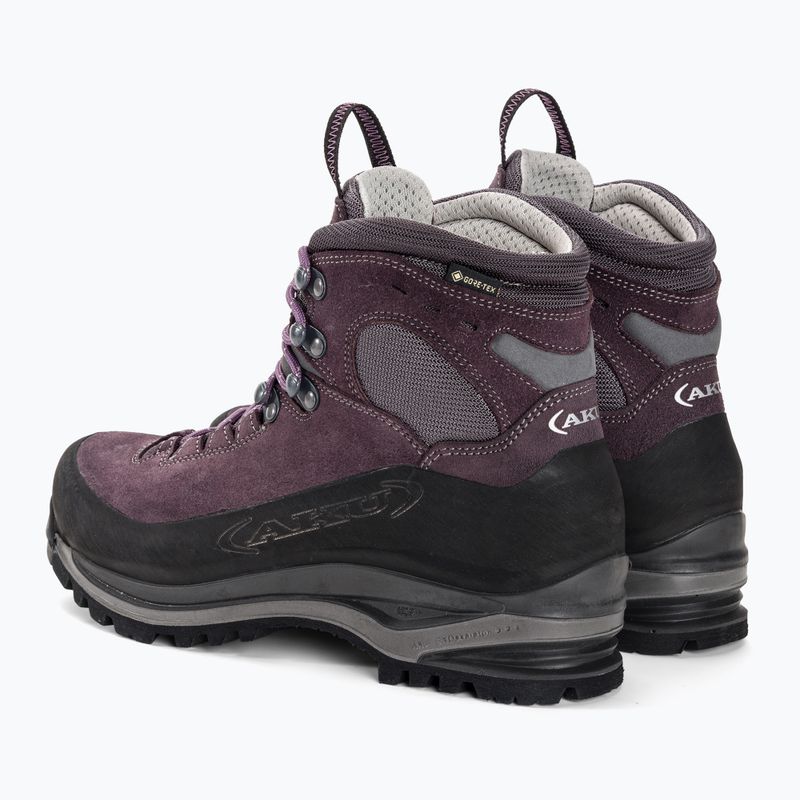 AKU Superalp GTX dámske trekové topánky deep violet 3