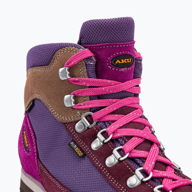 Dámske trekingové topánky AKU Ultra Light Original GTX červeno-fialové 365.2-589-4 9