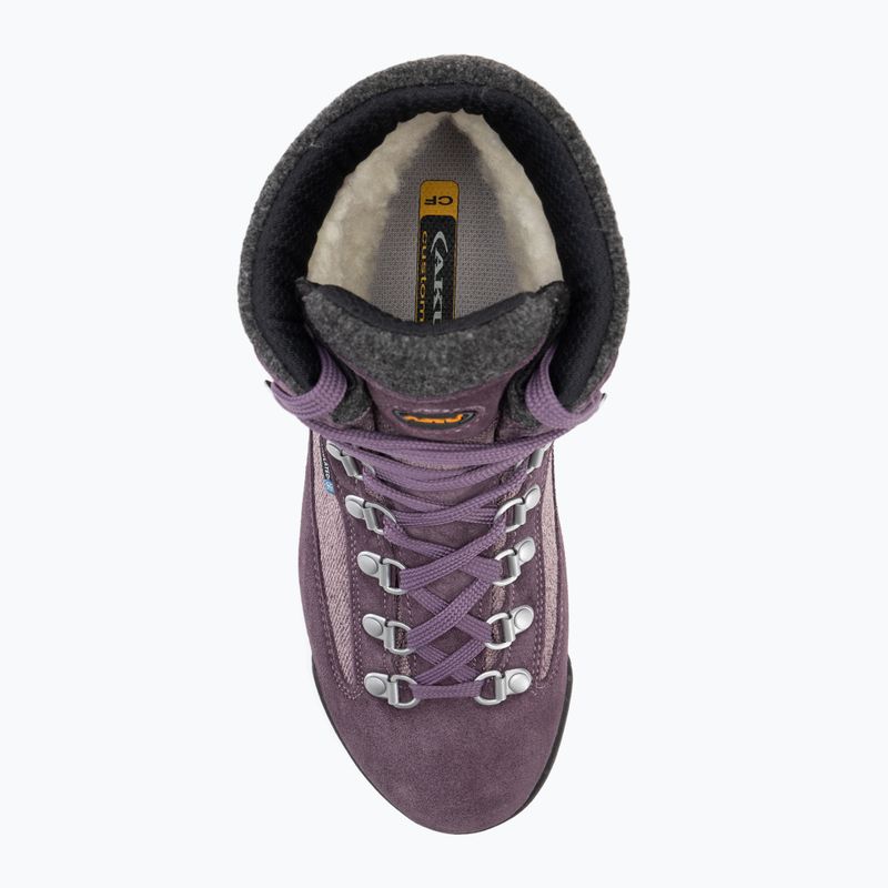 Dámske trekové topánky AKU Ultra Light Warm GTX violet/anthracite 5