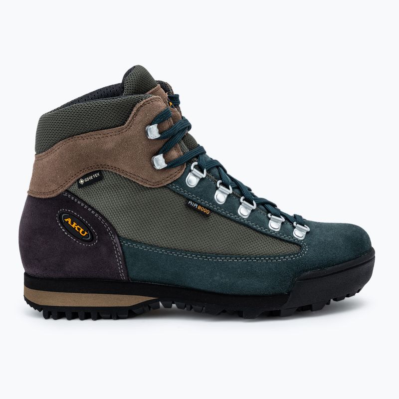 Dámske trekové topánky AKU Ultra Light Original GTX green/grey 2