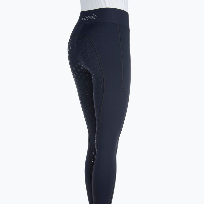 Dámske jazdecké legíny Eqode by Equiline Dodie navy blue N56001 2