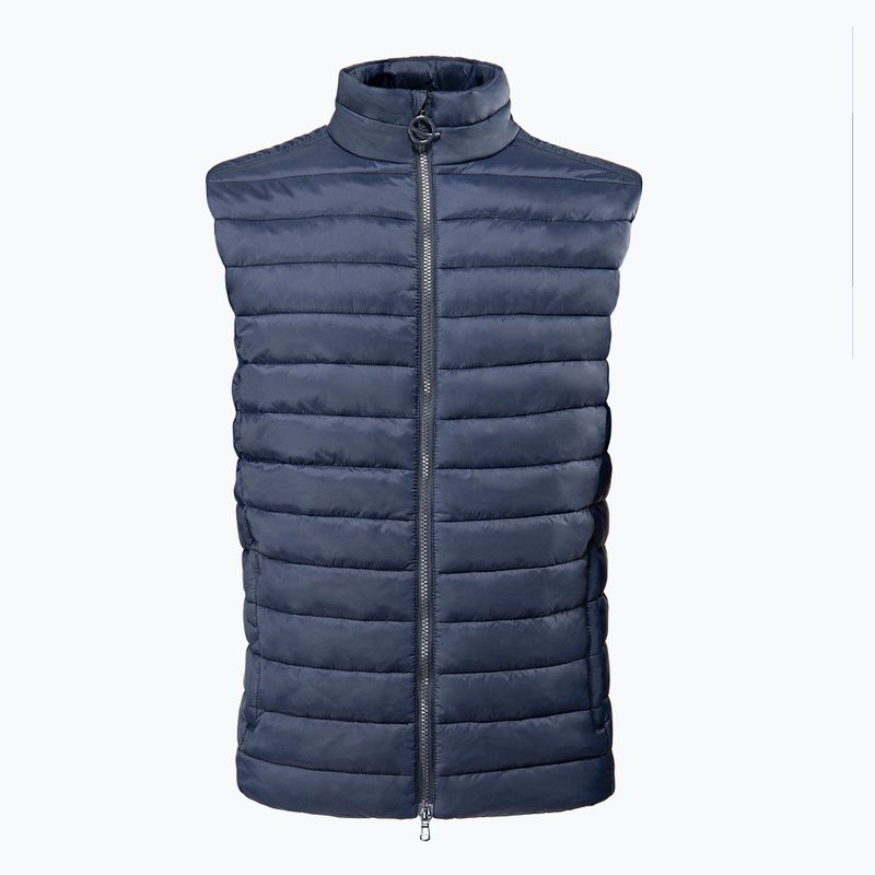 Pánska jazdecká bunda Eqode by Equiline Dexy navy blue bez rukávov Q54003