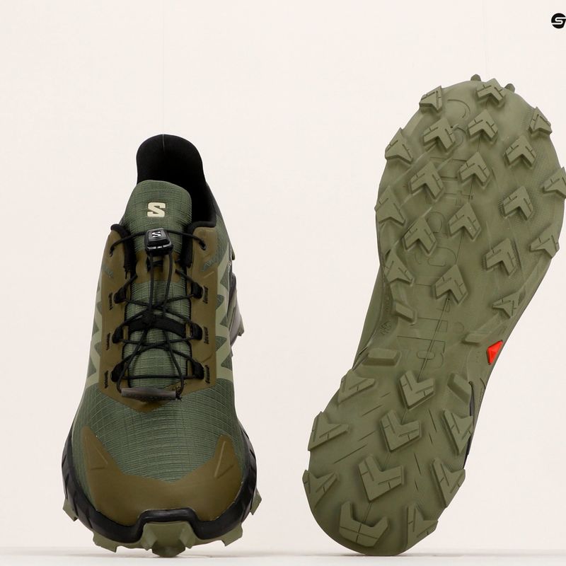 Pánska bežecká obuv Salomon Supercross 4 green L47205100 16