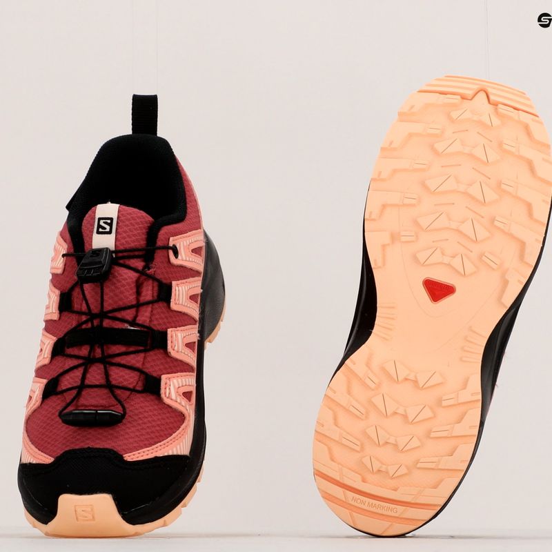 Salomon XA Pro V8 CSWP detská treková obuv červená L41614400 18