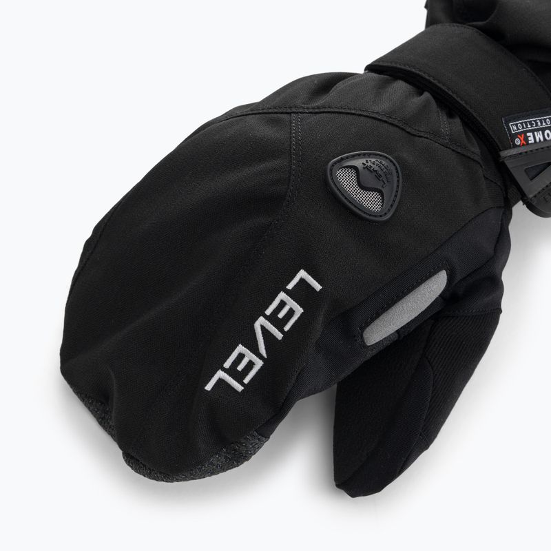 Pánske snowboardové rukavice Level Fly Mitt black 4