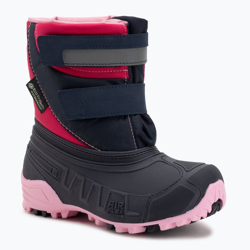 Detské snehule Boatilus Hybrid Sport 2 Velcro fuchsia