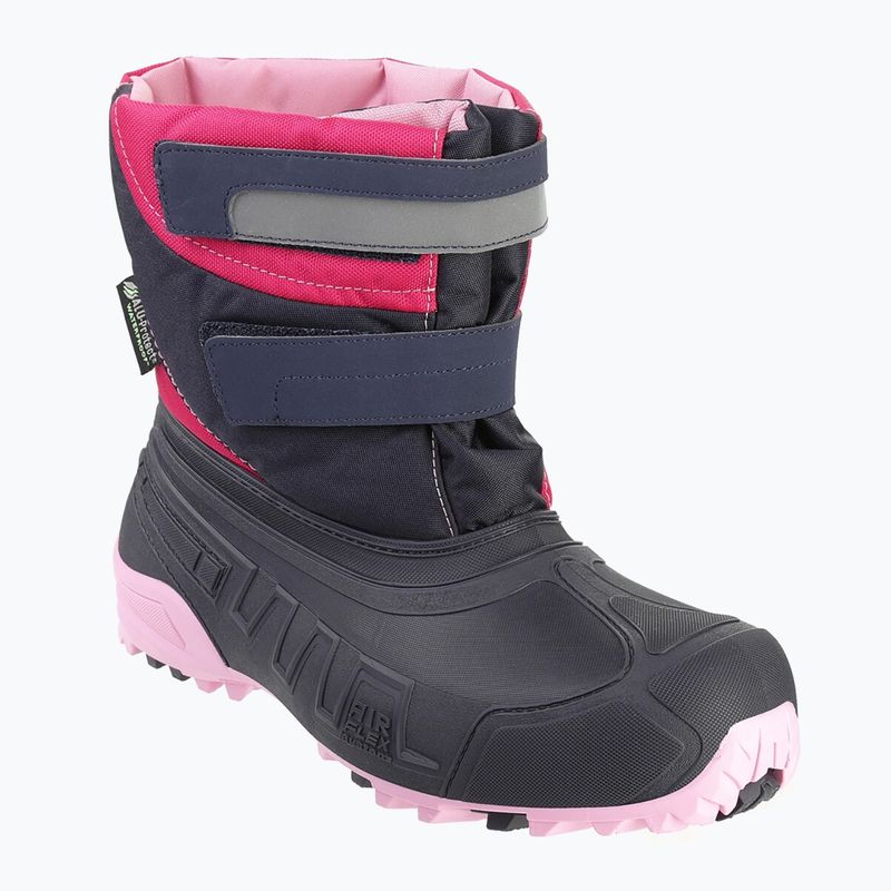 Detské snehule Boatilus Hybrid Sport 2 Velcro fuchsia 8