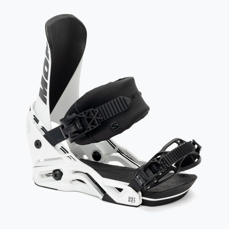 Salomon District pánske snowboardové viazanie biele L41588