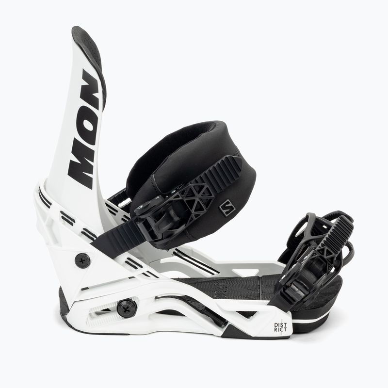 Salomon District pánske snowboardové viazanie biele L41588 2