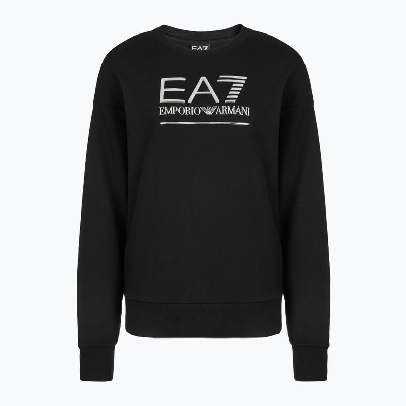 Pánska mikina EA7 Emporio Armani Train Visibility black / silver