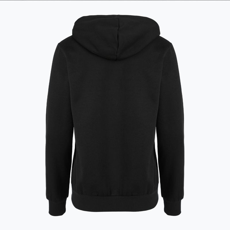 Pánska mikina EA7 Emporio Armani Train Visibility Hoodie black/gold 2