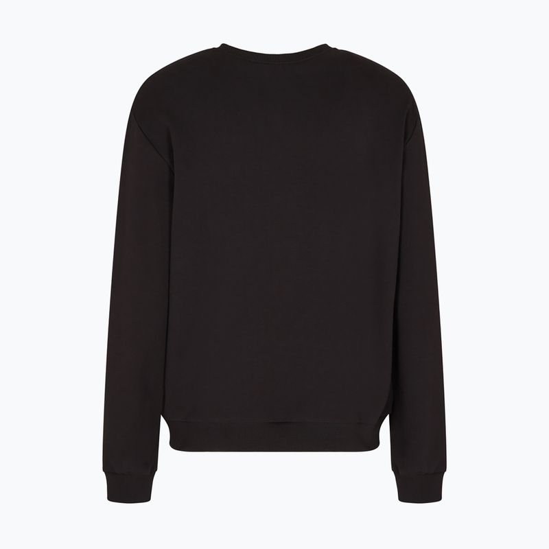 Pánska mikina EA7 Emporio Armani Train Logo Series T-Top Big Logo black 2