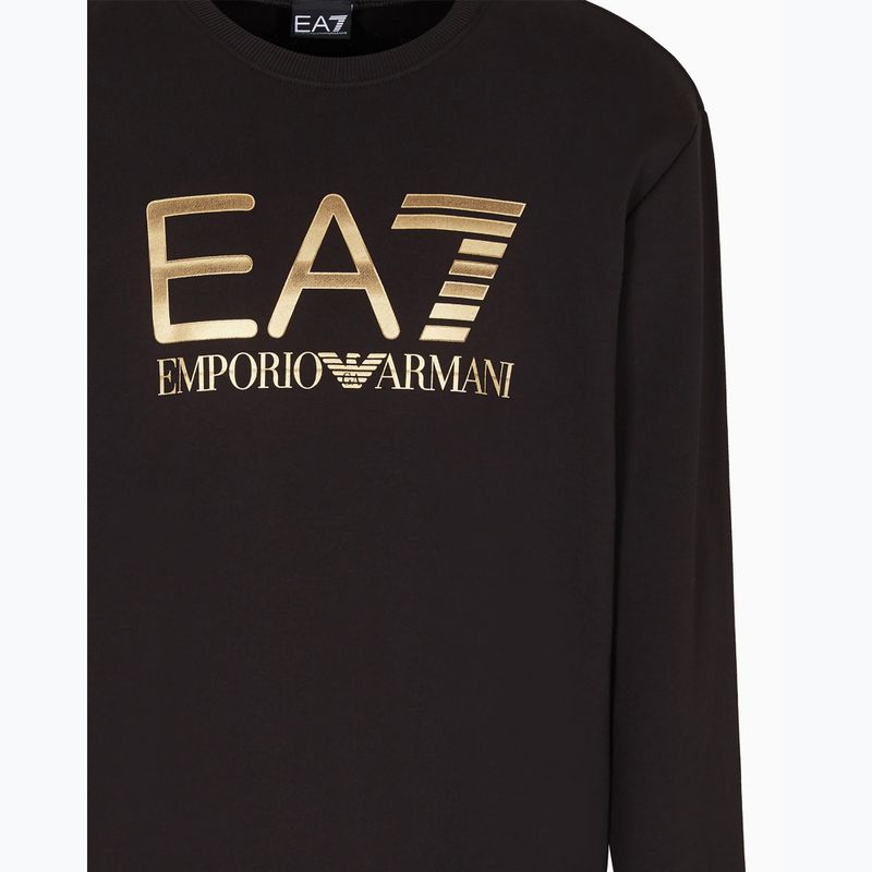 Pánska mikina EA7 Emporio Armani Train Logo Series T-Top Big Logo black 3