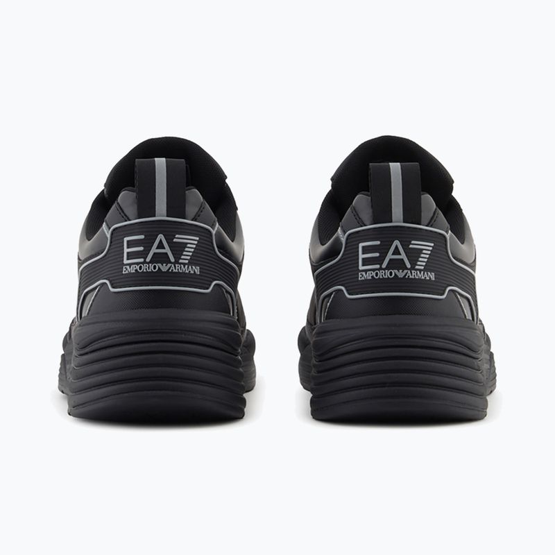 Topánky EA7 Emporio Armani Ace Runner Special triple black / silver 10