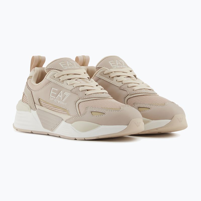 Topánky EA7 Emporio Armani Ace Runner New cement / almond milk / light gold 9