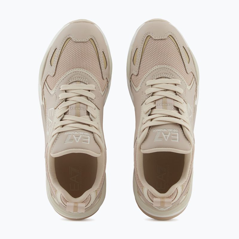 Topánky EA7 Emporio Armani Ace Runner New cement / almond milk / light gold 12
