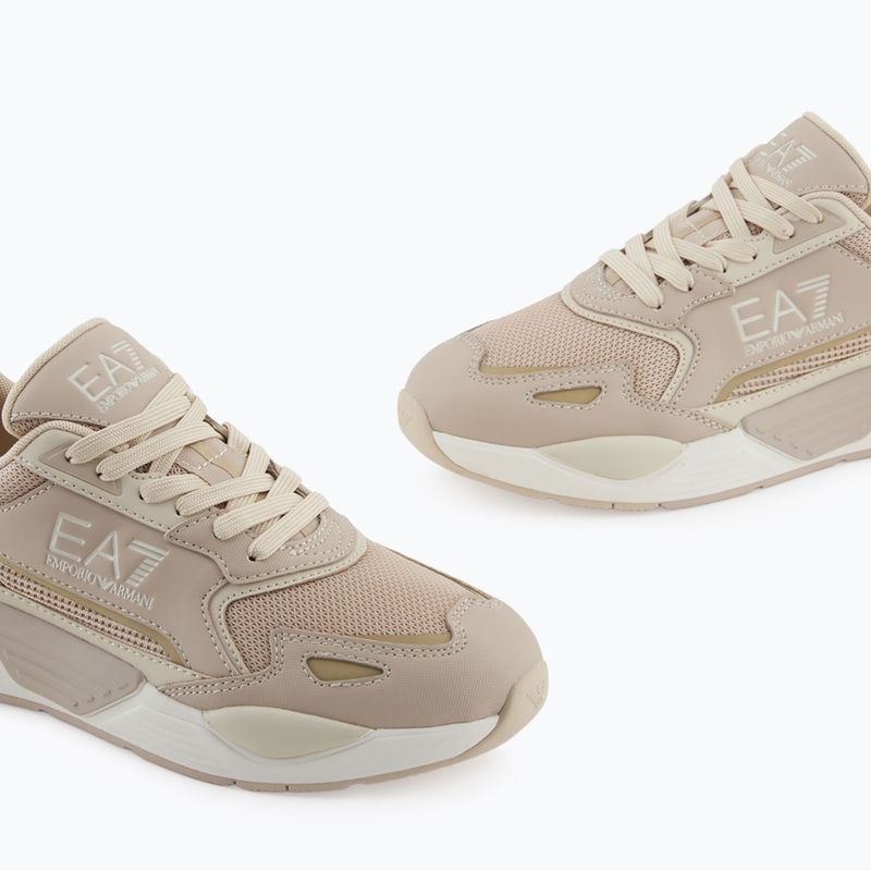Topánky EA7 Emporio Armani Ace Runner New cement / almond milk / light gold 13
