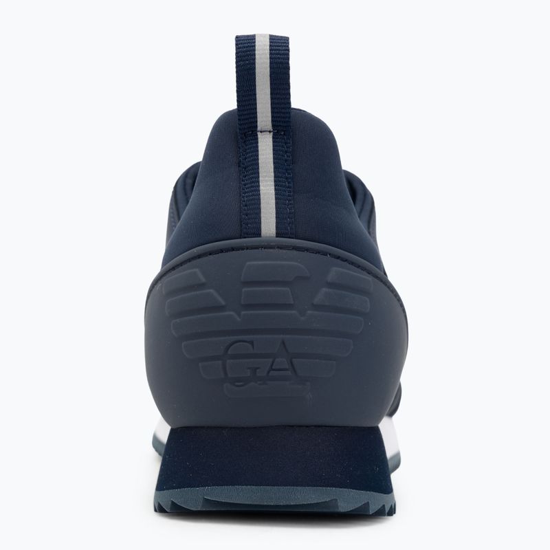 Topánky EA7 Emporio Armani Black & White Laces navy / white 6