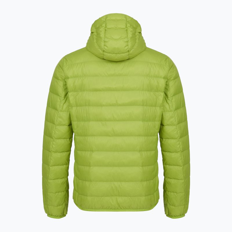Pánska bunda EA7 Emporio Armani Train Core Id Down Light Jacket Hoodie macaw green 2