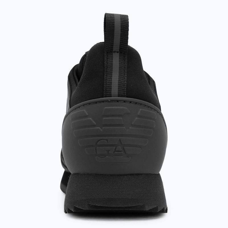 Topánky EA7 Emporio Armani Black & White Laces black / asphalt 6