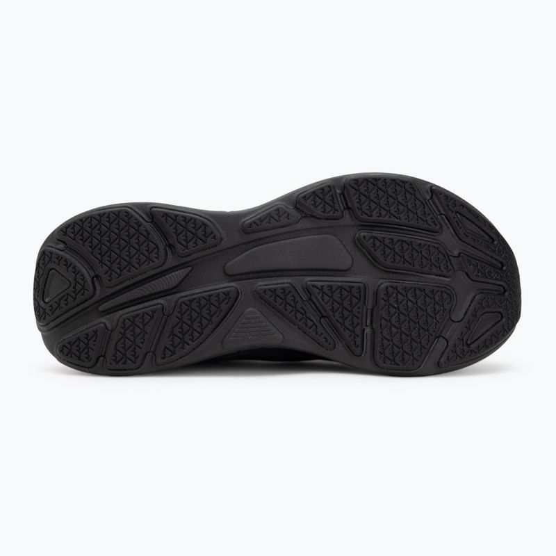 Topánky EA7 Emporio Armani Wave Cracking full black / silver 4