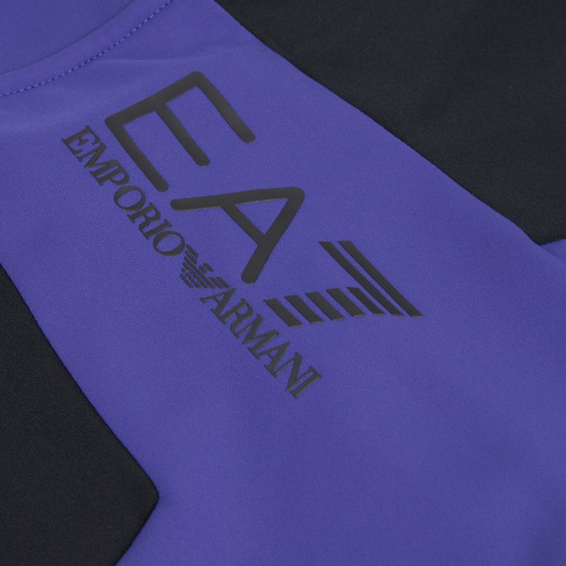 Pánska mikina EA7 Emporio Armani Ski Kitzbuhel Power Stretch Colorblock T-Top Fz clematis blue 3