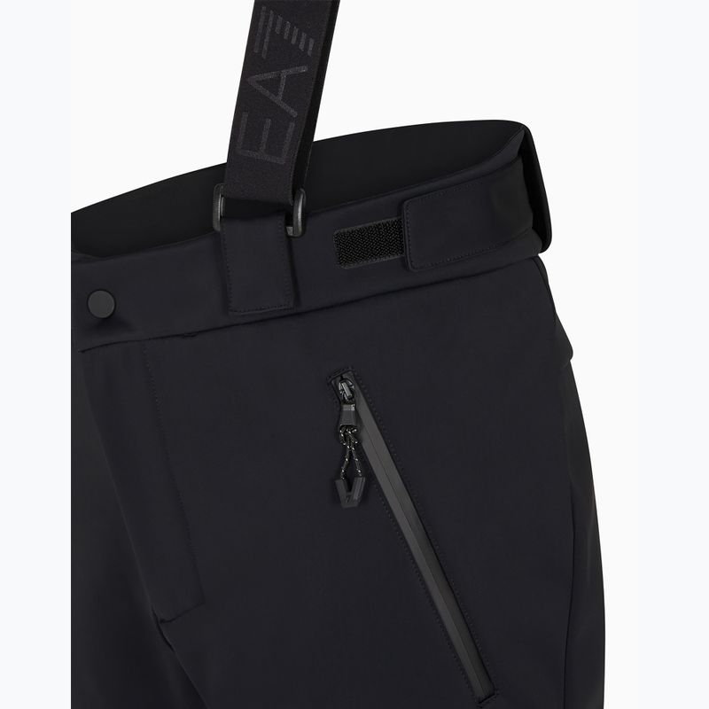 Pánske lyžiarske nohavice EA7 Emporio Armani Ski Kitzbuhel Softshell black 3