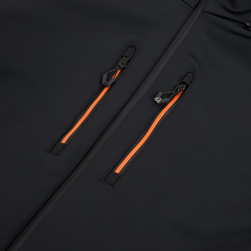 Pánska lyžiarska bunda EA7 Emporio Armani Ski Kitzbuhel Softshell black 3