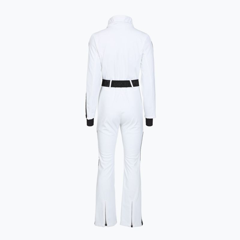 Dámsky lyžiarska kombinéza EA7 Emporio Armani Ski Kitzbuhel Softshell white 8