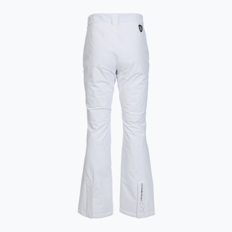 Dámske lyžiarske nohavice EA7 Emporio Armani Ski Cortina Toray white 2