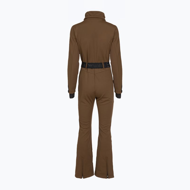 Dámsky lyžiarska kombinéza EA7 Emporio Armani Ski Kitzbuhel Softshell carafe 8
