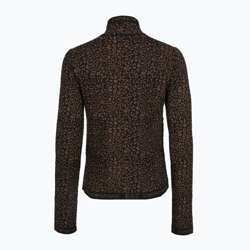 Termo bielizeň EA7 Emporio Armani Ski Jacquard Knitted fancy brown animalier 4