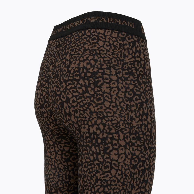 Termo bielizeň EA7 Emporio Armani Ski Jacquard Knitted fancy brown animalier 10