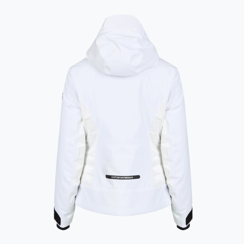 Dámska lyžiarska bunda EA7 Emporio Armani Ski Cortina Toray Fashion white 2