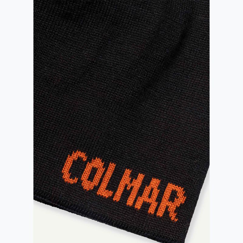 Zimná čiapka Colmar Turner black/mars orange 3