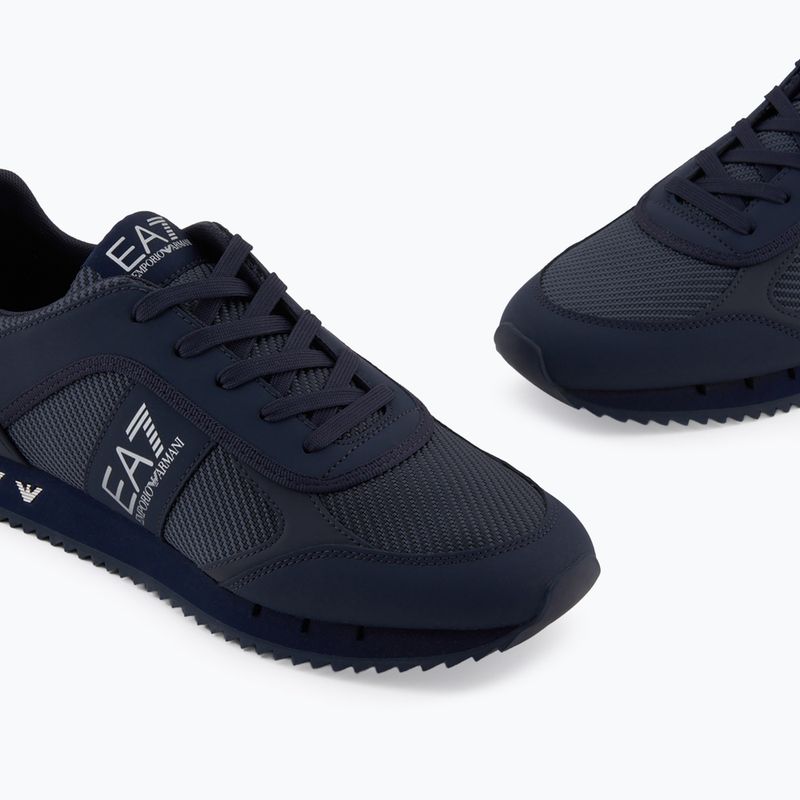 Topánky EA7 Emporio Armani Black & White Carbon triple sky captain / silver 13