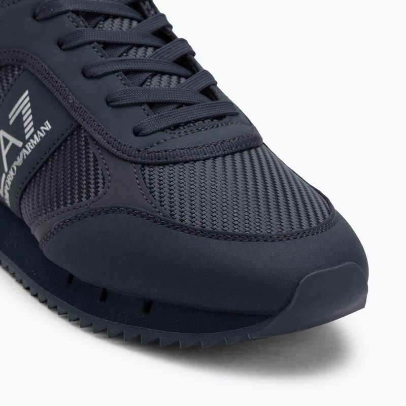 Topánky EA7 Emporio Armani Black & White Carbon triple sky captain / silver 7