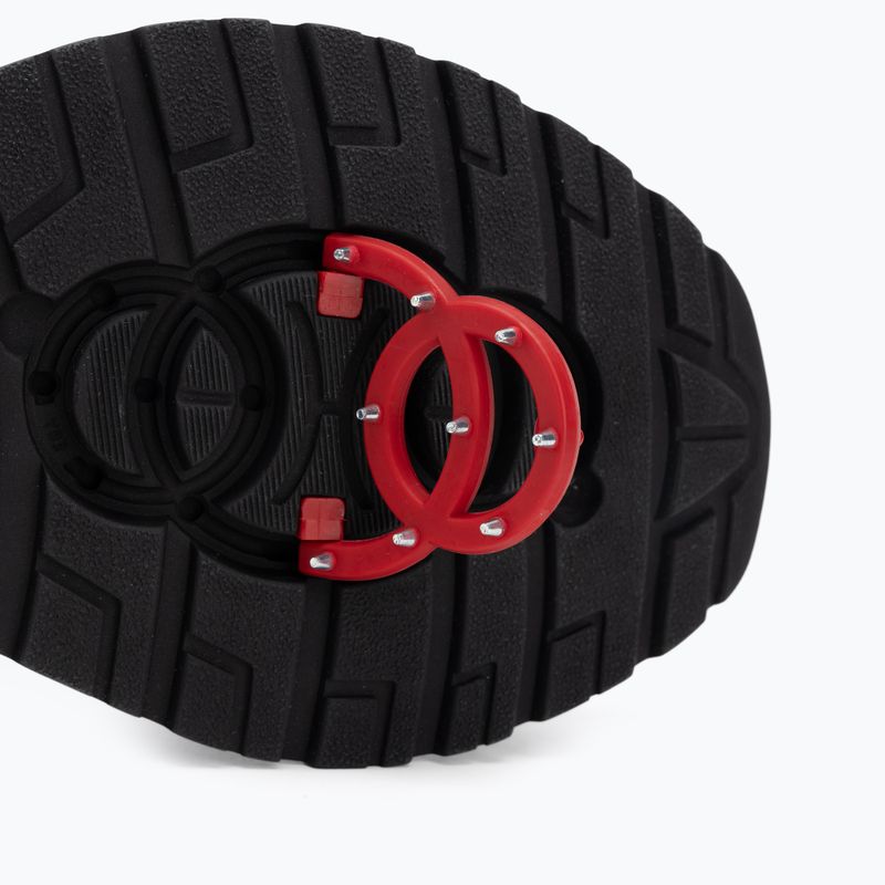 Topánky EA7 Emporio Armani Ice Altura full black / gold 9