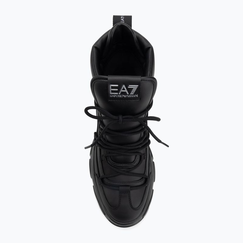 Turistické topánky EA7 Emporio Armani Boot Flakes full black 5
