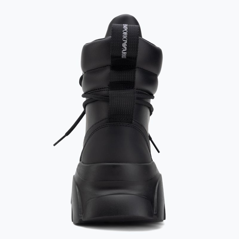 Turistické topánky EA7 Emporio Armani Boot Flakes full black 6