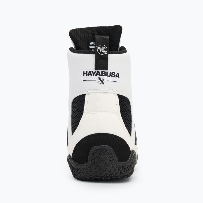Pánska boxerská obuv Hayabusa Pro Boxing black white 6