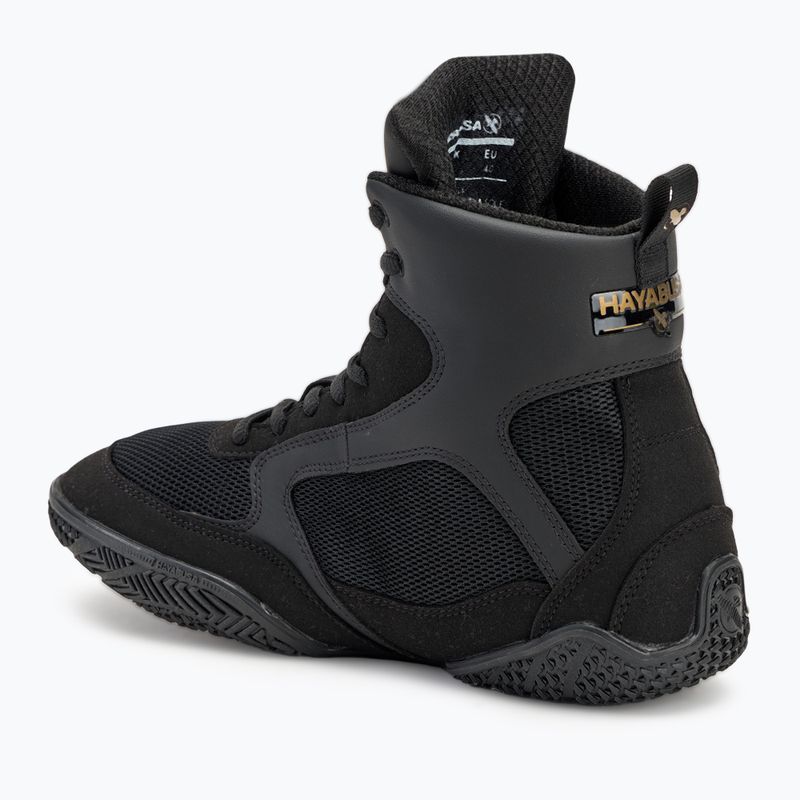 Pánska boxerská obuv Hayabusa Pro Boxing black 3
