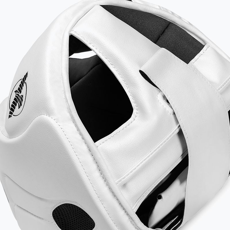 Hayabusa T3 Headgear biela/čierna boxerská prilba 4