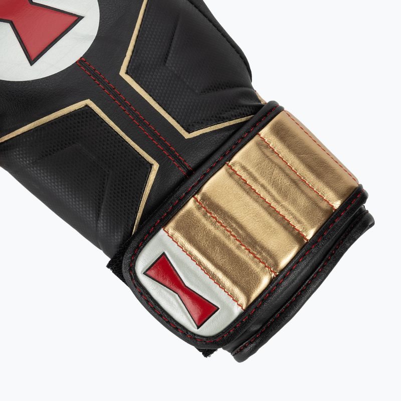Hayabusa Marvel's Black Widow čierno-červené boxerské rukavice 6