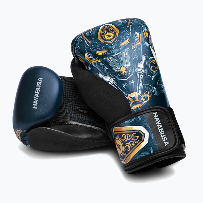 Hayabusa Hayabusa S4 Youth Epic modré robotické boxerské rukavice 2